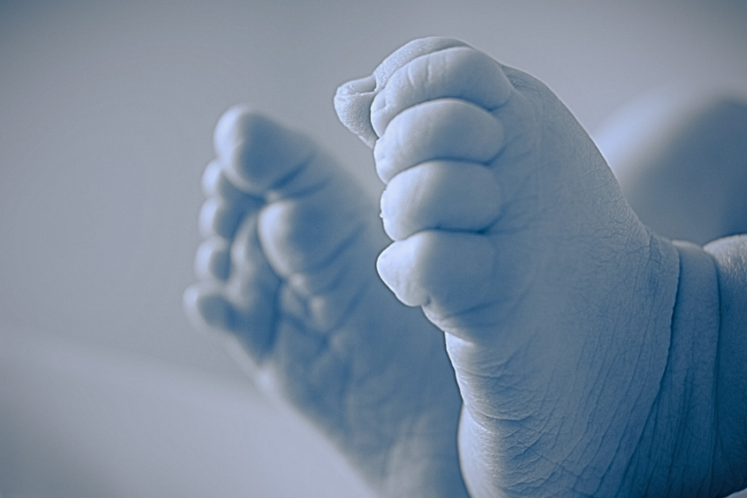 Chubby Baby: showing baby feet