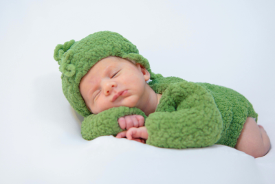 Baby Rolling Over in Sleep and Waking Up Crying