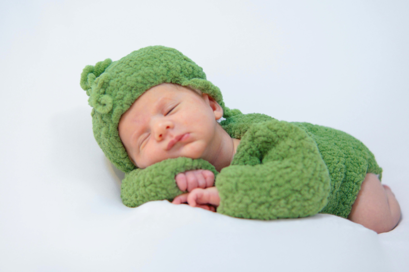 Baby Rolling Over in Sleep and Waking Up Crying